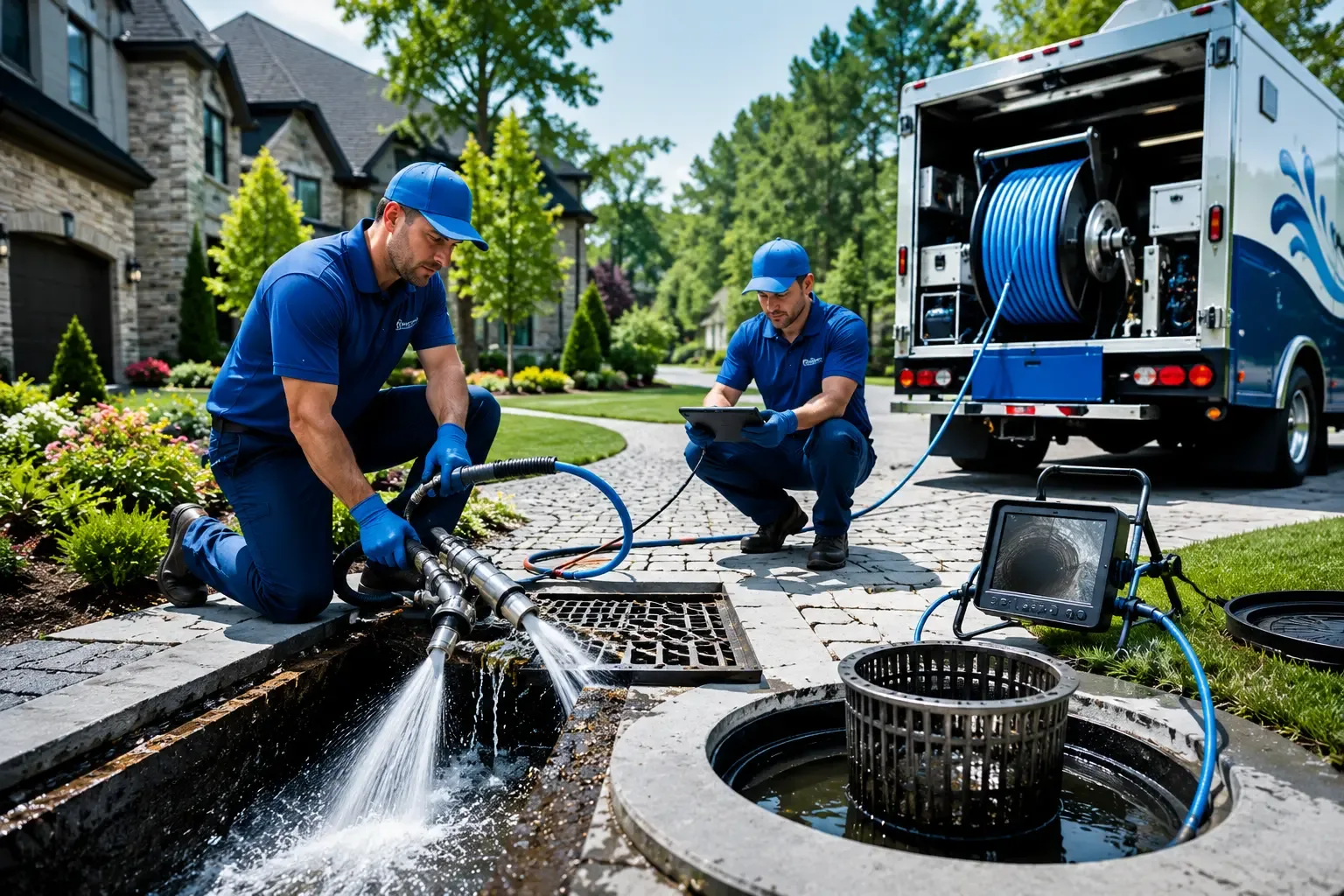 Local outdoor drain cleaning professionals in Olsburg, KS